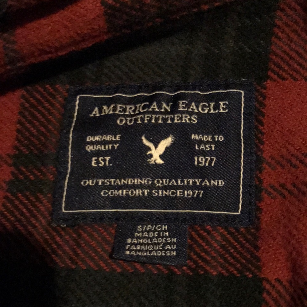 red and black flannel